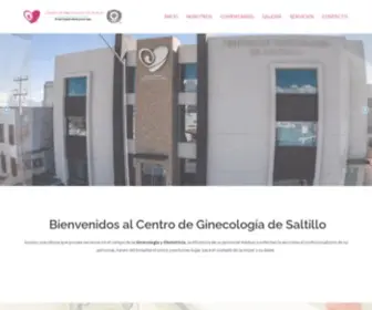 Centrodeginecologiadesaltillo.com(El unico hospital exclusivo para la mujer) Screenshot