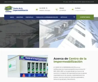 Centrodelaimpermeabilizacion.com(Corrección de gotera) Screenshot