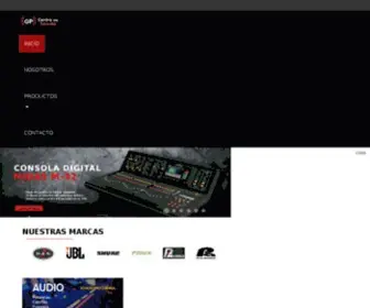 Centrodelsonido.net(Empresa Líder en Importación de Sonido e Iluminación Profesional. Distribuimos) Screenshot