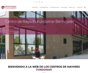 Centrodemayores.com(Centros de Mayores Fundomar en Sevilla) Screenshot