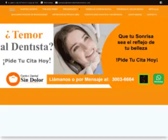 Centrodentalsindolor.com(centrodentalsindolor) Screenshot