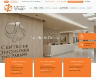 Centrodeoncologia.com(Oncologia em curitiba) Screenshot