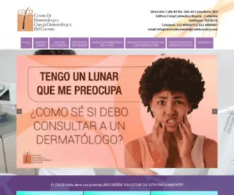 Centrodermatologicodelcountry.com(Centro Dermatologico del Country) Screenshot