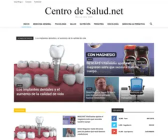 Centrodesalud.net(Centro de Salud) Screenshot