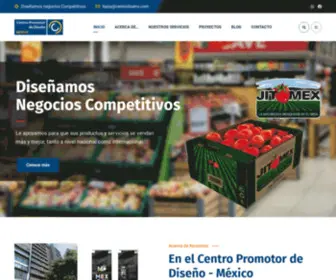 Centrodiseno.com(Centro Promotor de Diseño México) Screenshot