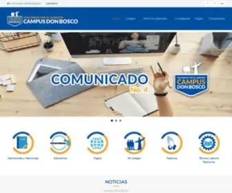 Centrodonbosco.edu.co(Instituto T) Screenshot