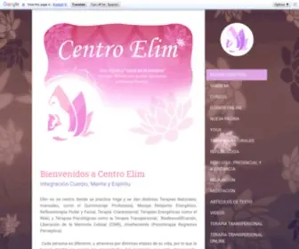 Centroelim.org(Centro de Yoga) Screenshot