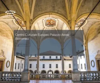 Centroeuropeopalazzoborromeo.it(Palazzo Arese Borromeo Cesano Maderno) Screenshot