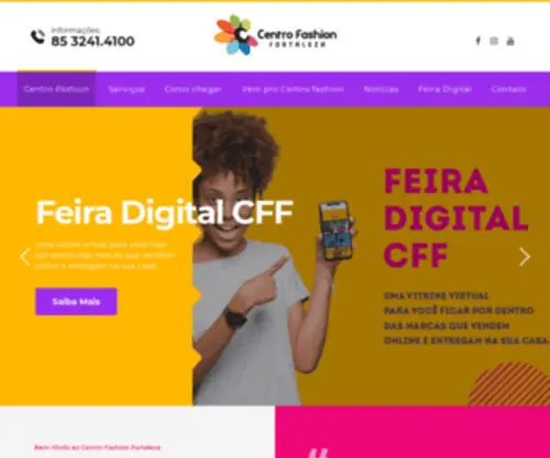 Centrofashion.com.br(O Mundo do Atacado de Confec) Screenshot