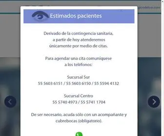 Centroftalmologicodelsur.com(Centro) Screenshot