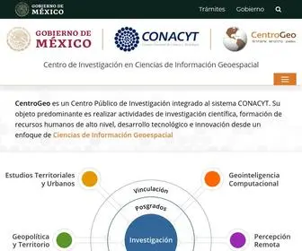 Centrogeo.org.mx(México) Screenshot