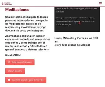 Centrohimalaya.com(Centro Himalaya) Screenshot