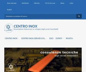 Centroinox.it(CENTRO INOX) Screenshot