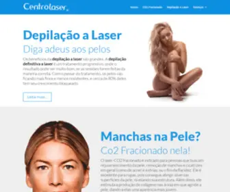 Centrolaser.com.br(Clínica Estética) Screenshot