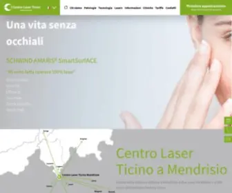 Centrolaserticino.ch(Operazione laser occhi) Screenshot