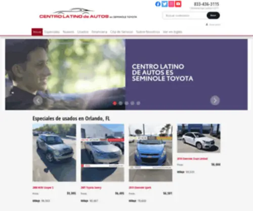 Centrolatinodeautos.com(Centro Latino de Autos) Screenshot