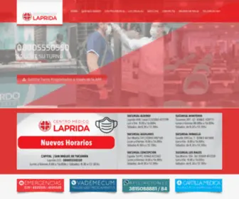 Centromedicolaprida.com.ar(Centro M) Screenshot