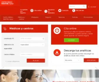 Centromedicomapfre.es(CENTROS) Screenshot