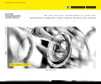Centromedicovalentini.it(Centro Medico Valentini) Screenshot