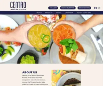 Centromexican.com(Centro Mexican Kitchen) Screenshot
