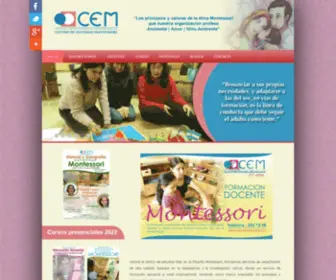 Centromontessori.cl(Centro de Estudios Montessori Chile) Screenshot