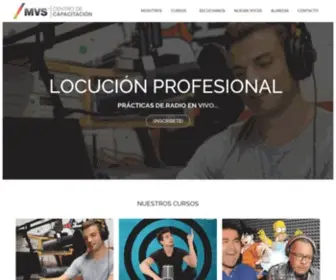 Centromvs.com(Centro de Capacitación MVS) Screenshot