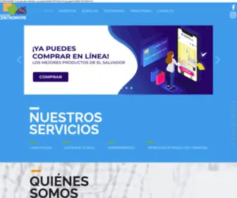 Centromype.org.sv(Fundación Centromype) Screenshot