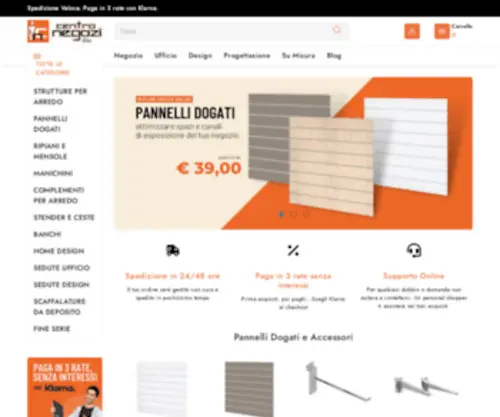 Centronegozi.it(Centro Negozi retail and office solutions) Screenshot