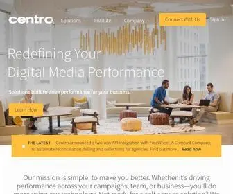 Centro.net(Our mission) Screenshot