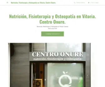 Centronure.com(Centro Onure) Screenshot