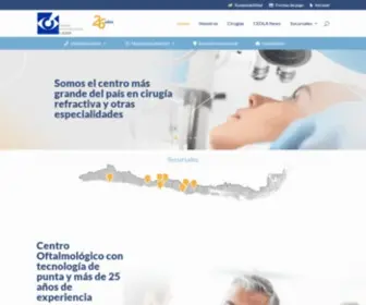 Centrooftalmologicolaser.cl(Centro Oftalmológico Láser) Screenshot