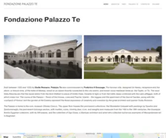 Centropalazzote.it(Palazzo te) Screenshot