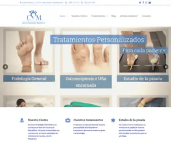 Centropodologicomendillorri.com(Podólogo Pamplona) Screenshot