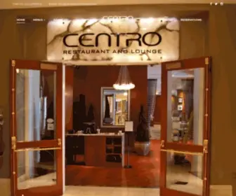 Centroprovidence.com(Centro Restaurant and Lounge) Screenshot