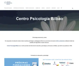 Centropsicologiabilbao.com(Centro) Screenshot