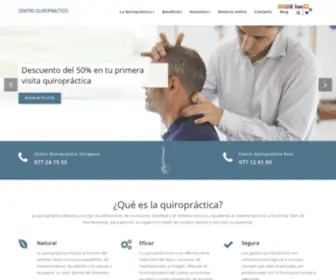 Centroquiropractico.es(Centro Quiropráctico) Screenshot