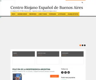 Centroriojano.com.ar(Dattatec le informa que su cuenta de hosting ha sido creada en forma exitosa) Screenshot