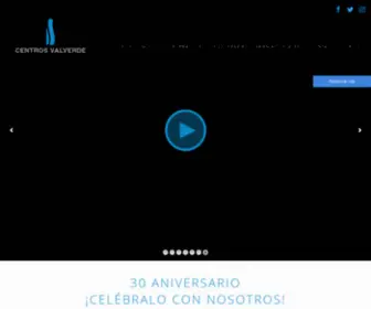 Centros-Valverde.com(Especialistas en el cuidado de tu salud) Screenshot