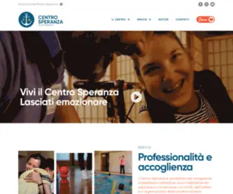 Centrosperanza.it(Centro Speranza) Screenshot