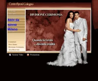 Centrosposicologno.it(Centro Sposi Cologno) Screenshot