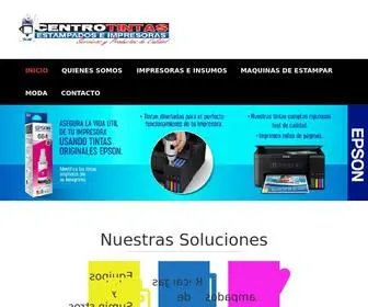 Centrotintas.com(Centro Tintas Cali) Screenshot