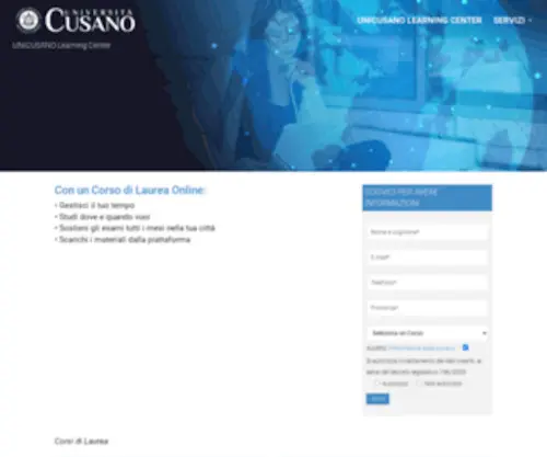 Centrounicusano.it(Unicusano Learning Center) Screenshot