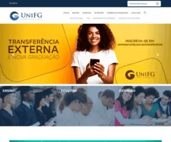 Centrouniversitariounifg.edu.br(UniFG) Screenshot