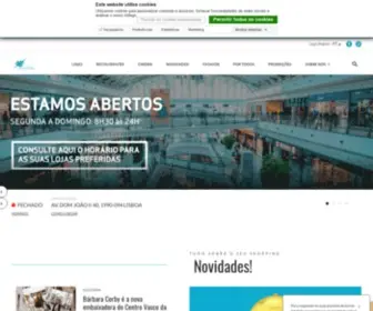 Centrovascodagama.pt(Centro Vasco da Gama) Screenshot