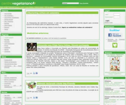 Centrovegetariano.org(Centro Vegetariano) Screenshot
