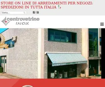 Centrovetrineinox.it(Arredamenti per Negozi) Screenshot