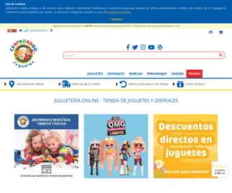 Centroxogo.com(Juguetería online con amplio catálogo en juguetes y disfraces (carnaval y halloween)) Screenshot