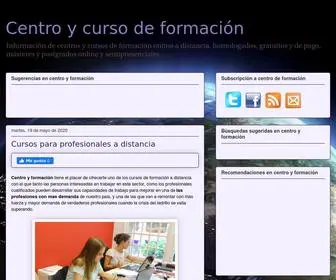 Centroyformacion.com(Centro y curso de formación) Screenshot