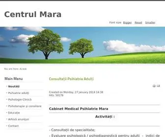 Centrul-Mara.ro(Noutăți) Screenshot