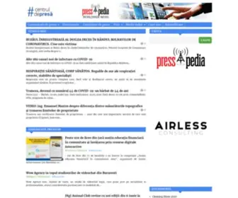 Centruldepresa.ro(Comunicate de presa) Screenshot